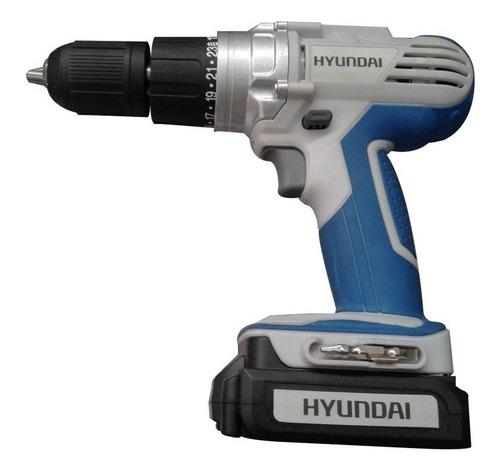 Taladro Bat 20v 13mm Y Percutor Hyundai Hycd20 Pintu Mm