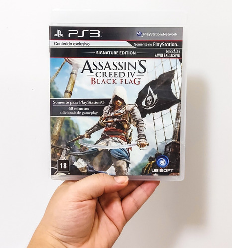 Assassin's Creed Iv Black Flag Ps3 Físico - Envio Imediato