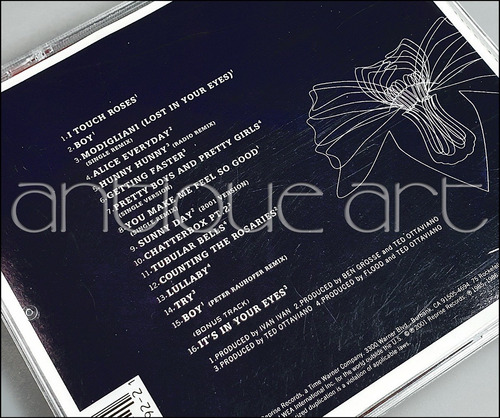 A64 Cd Book Of Love I Touch Roses ©2001 The Best Of Synthpop (Usado)