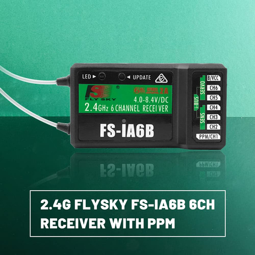 Receptor Flysky Fs-ia6b 6 Canales 2.4g Ibus Compatible