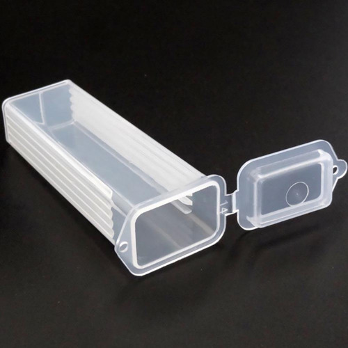 Cajas Deslizantes De Vidrio De Plástico Para Microscopio Cub
