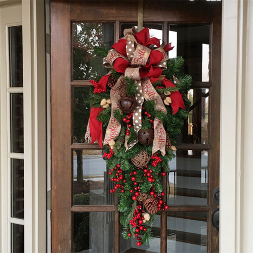 Adornos Hechos A Mano Árbol Navideño Al Revés 60cm