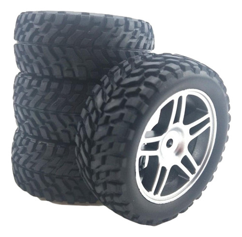 Juego De Llantas Y Neumáticos 4x Rc Para Repuesto De Coche