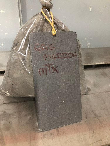 Pintura En Polvo Electrostatica Gris Marron Mtx 1kg