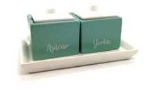 Comprar Set Matero Bazar Decoracion Cocina Ceramica Regalo Ceramica