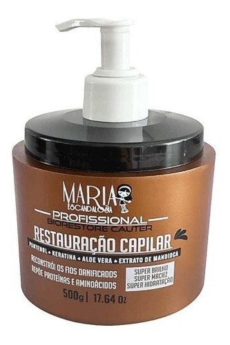 Cauterização Capilar Cauter Restore Maria Escandalosa 500g