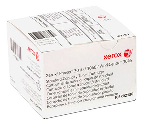 Toner Xerox 3010 3040 3045 Std 106r02180 Pack C/2