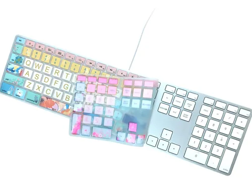 Funda De Silicona Para Teclado Apple iMac A1243 Flores