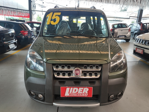 Imagem 2 de 11 de Fiat Doblo 2015 1.8 16v Adventure Flex 5p