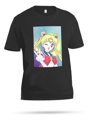 Polera De Portada Sailormoon Saludando