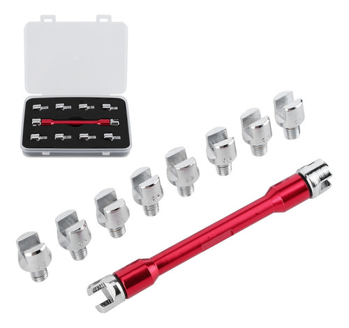 S Juego Llaves Inglesas Cnc Radios Moto 5.0-6.8 Longitud 93