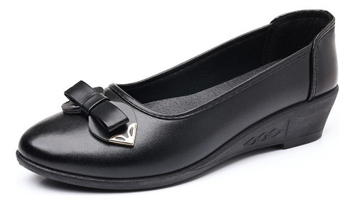 Mocasines Casuales Para Mujer Zapatos De Cuero Cómodos