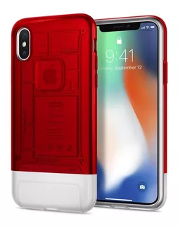 Capa Spigen Apple iPhone X Xs Edição iMac G3 Classic C1 Ruby