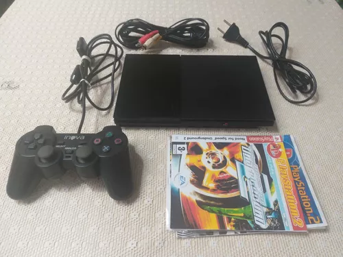 Playstation 2 Slim Original Desbloqueado com Defeito No Leitor