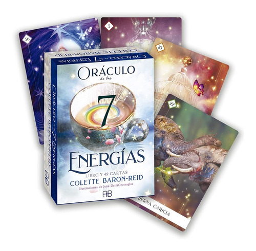 Oráculo De Las 7 Energías Cartas + Libro  Colette Baron-reid