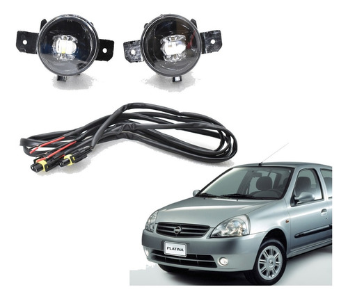 Faros Niebla  Platina  2002 2003 2004 2005 Al 2010 Con Led