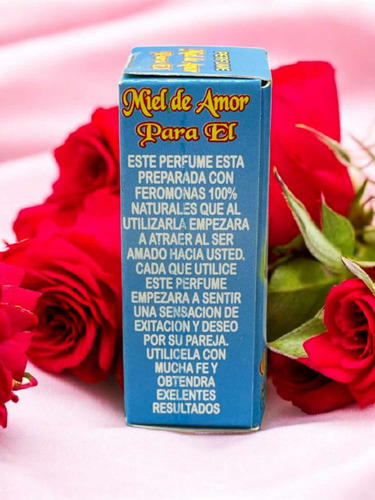 Perfume Miel De Amor Ellos - Extracto Potente ( 3 Pzas)