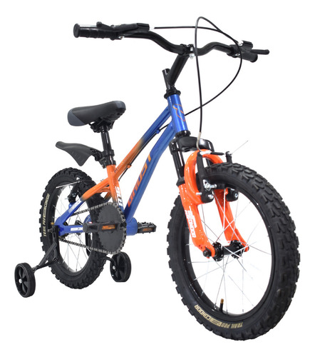 Bicicleta Ghost Mark Rodada 16 Azul Tamaño del cuadro S
