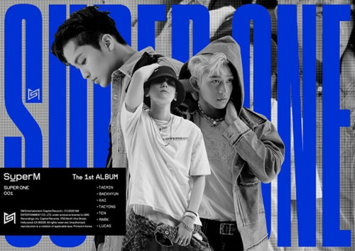 Superm The 1st Album Super One Unit B Ver. Lucas Import Cd