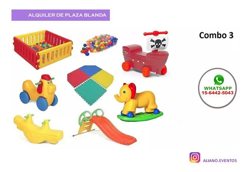 Alquiler Plaza Blanda Metegol Tejo Alquiler Livings Vajilla
