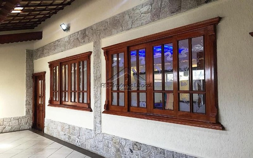 Imagem 4 de 15 de Casa Com Piscina 3 Dormitórios Na Vila Caiçara Em Praia Grande