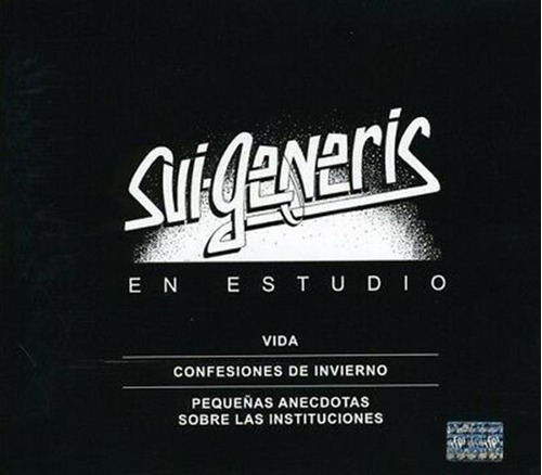 Sui Generis - Sui Generis  En Estudio (3cd)