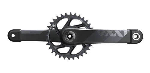 Pedivela Sram Xx1 Eagle Carbono 12v 34t Dub Gray Boost 3mm