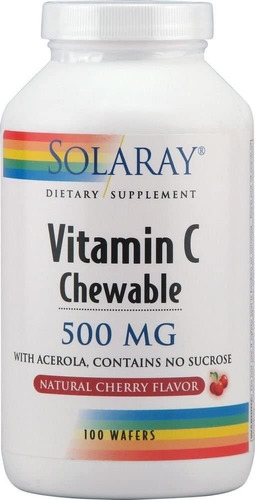 Vitamina C Masticable Solaray - Unidad a $2845