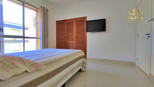Imagem 24 de 30 de Apartamento A Venda Na Praia, 4 Suítes, Vista Para O Mar, Lazer, 2 Vagas De Garagem. - Ap1412