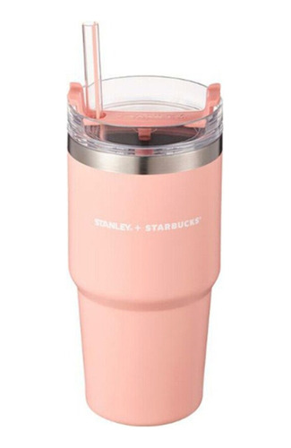 Vaso Termo Rosado Starbucks Colaboración Stanley 591ml