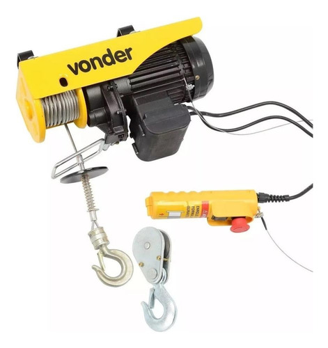 Guincho Elétrico Gev600 0,3t/0,6t 220v Vonder Resistente