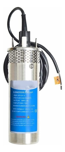 Bomba De Sumidero Sumergible, De Agua Solar Dc 12v 24v -12l