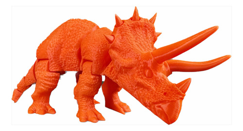 Juguete Triceratops Articulado Deco Regalo Dinosaurios