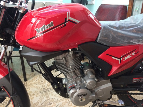 Moto Vital Jetlx 125 Color Rojo Cero Kilometro Del Año 2020