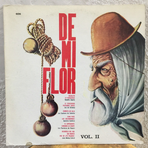 Compilado De Folklore - De Mi Flor (vol 2) - Vinilo - Lp