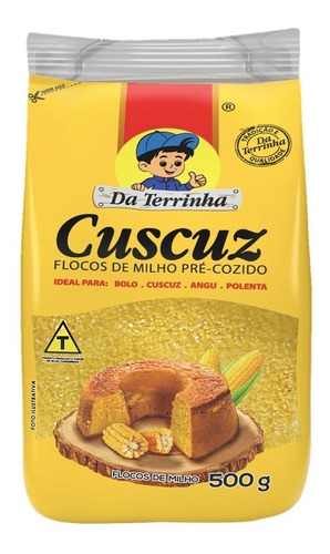 Flocos De Milho Pré-cozido Cuscuz Da Terrinha 500g