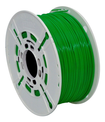 Filamento 3d Prime Abs Verde 1,75mm 1kg