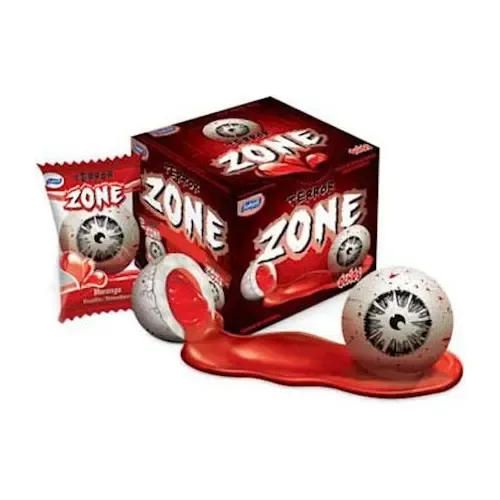 Chiclete Terror Zone Olhos 320g Com 40 Unidades - Sukest