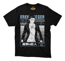 Comprar Playera Attack On Titan Anime Eren Jaeger Titan Shingeki Car