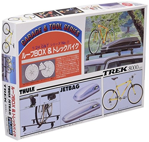 1/24 Techo Box & Trek Bicycle (modelo De Coche) Por Fujimi.