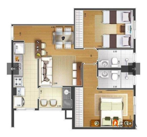 Imagem 13 de 20 de Apartamento Com 2 Dormitórios À Venda, 59 M² Por R$ 505.000 - Barcelona - São Caetano Do Sul/sp - Ap0405