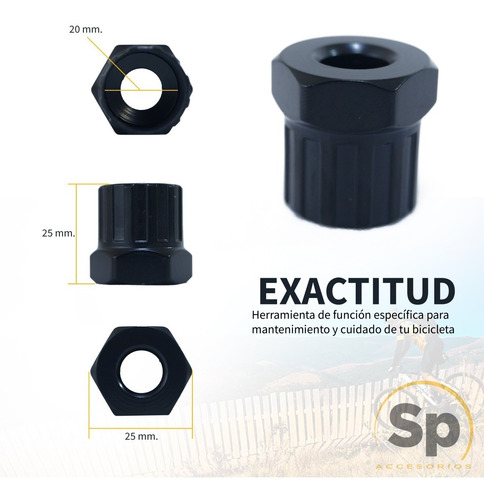 Imagen 3 de 3 de Extractor De Rueda Libre Para Bicicleta Piñon Cassete Sprock