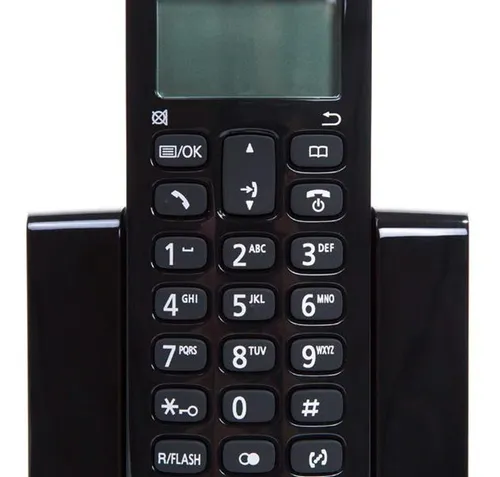 Teléfonos Inalámbricos Panasonic Kx-Tgb112meb Color Negro 2 Piezas