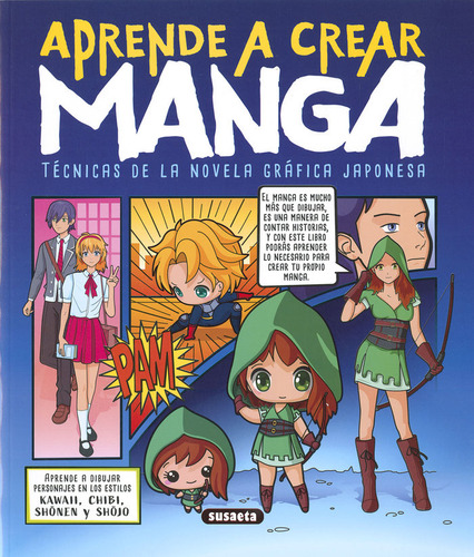 Libro Aprende A Crear Manga - Uriel, Roberto