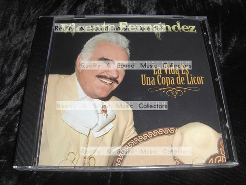 Vicente Fernandez La Vida Es Una Copa Cd Single (Usado)