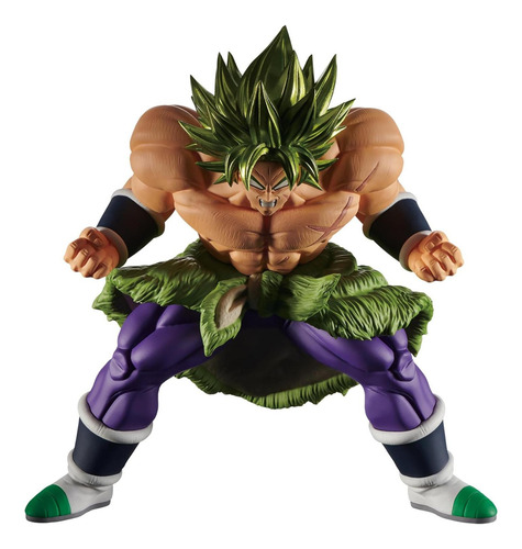 Figura Broly Poder Total - Dragon Ball Super - Banpresto