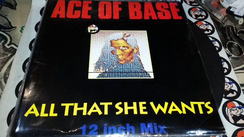 Ace Of Base All That She Wants Vinilo Maxi Spain Muy Bueno 