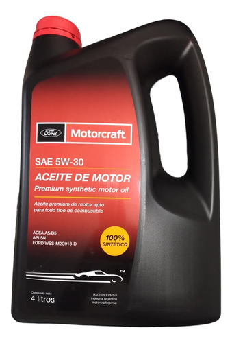 Aceite De Motor 5w30 X 4 Lts