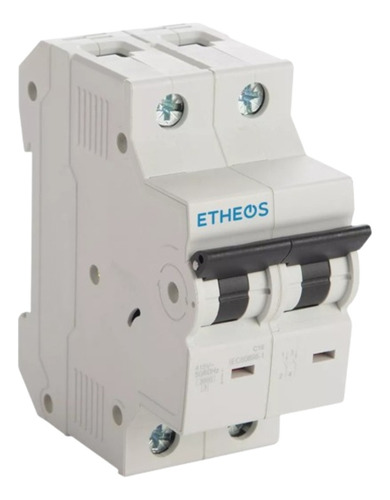Térmica Interruptor Termomagnética Bipolar 10 A Caja X 12u