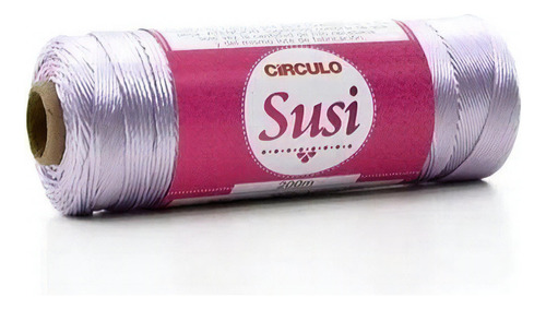 Linha Susi Círculo 100% Viscose 200m Cor 6140 - LILÁS CANDY